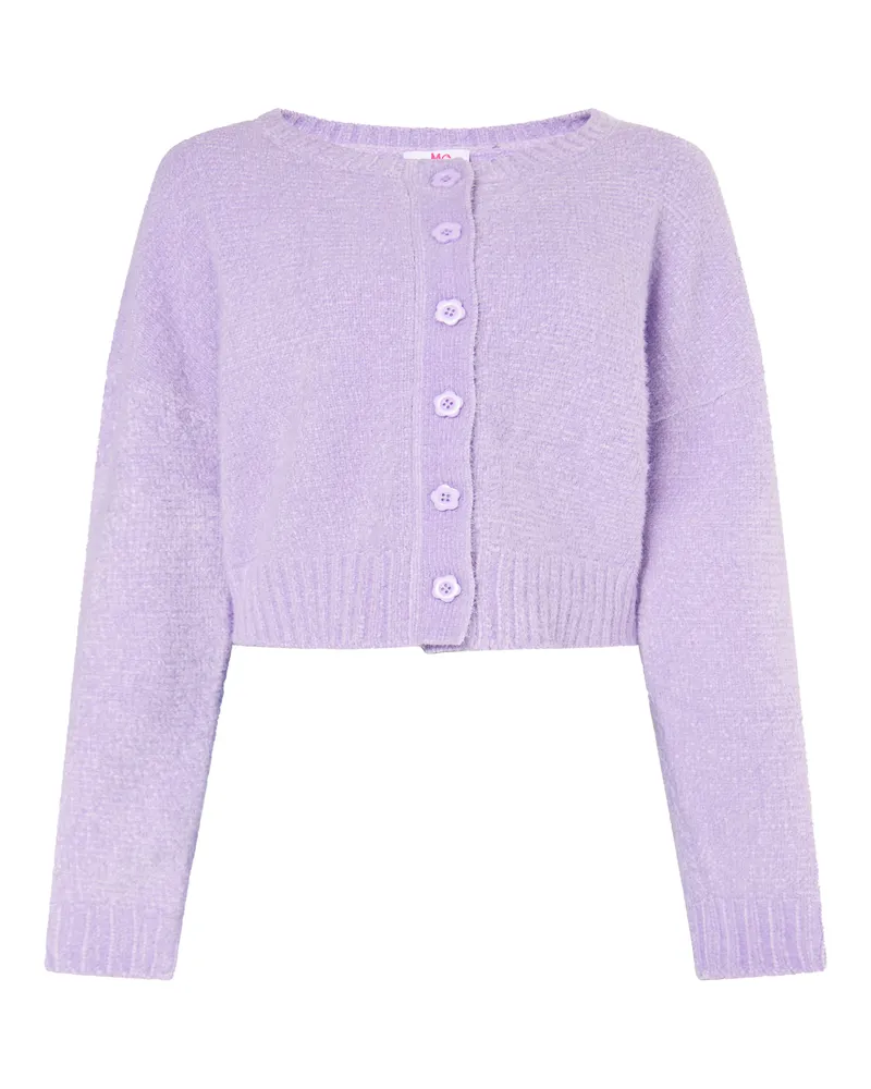 My Mo Strickcardigan Damen violett Lila