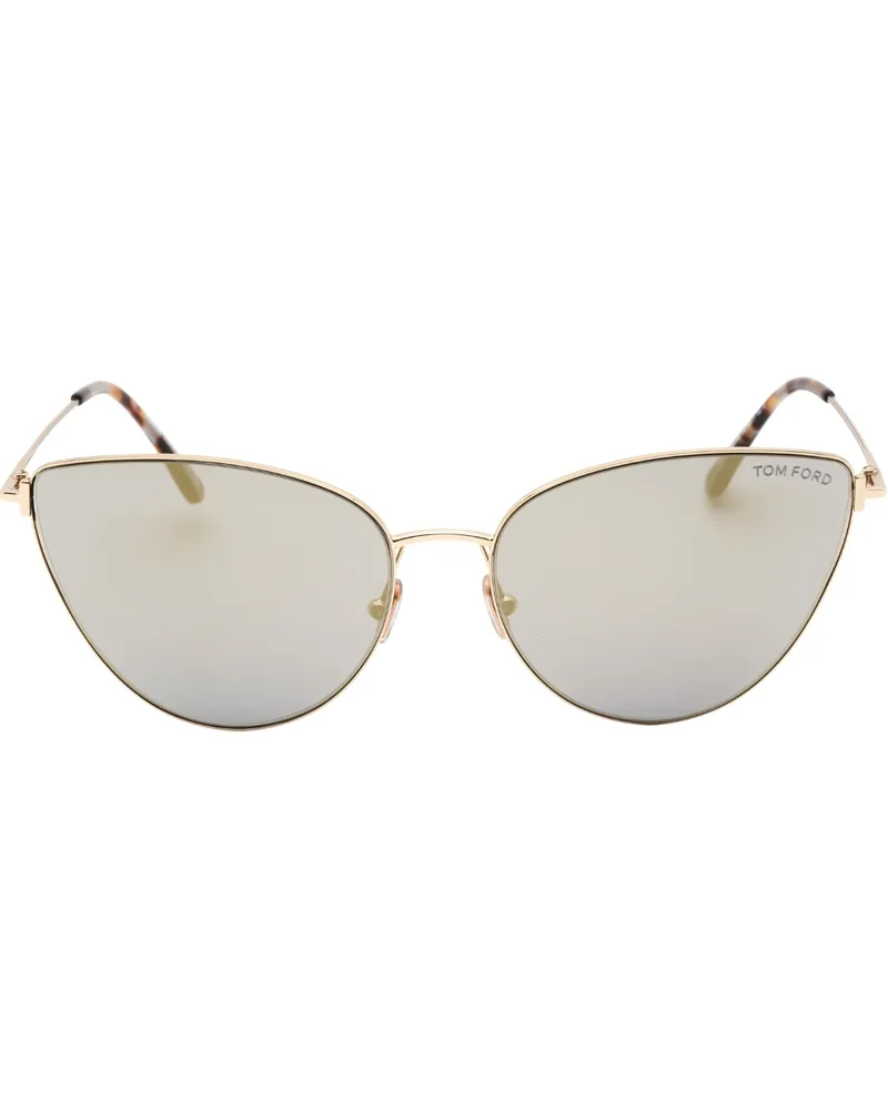 Tom Ford FT1005 32C Anais-02 Gold Sonnenbrille Gold