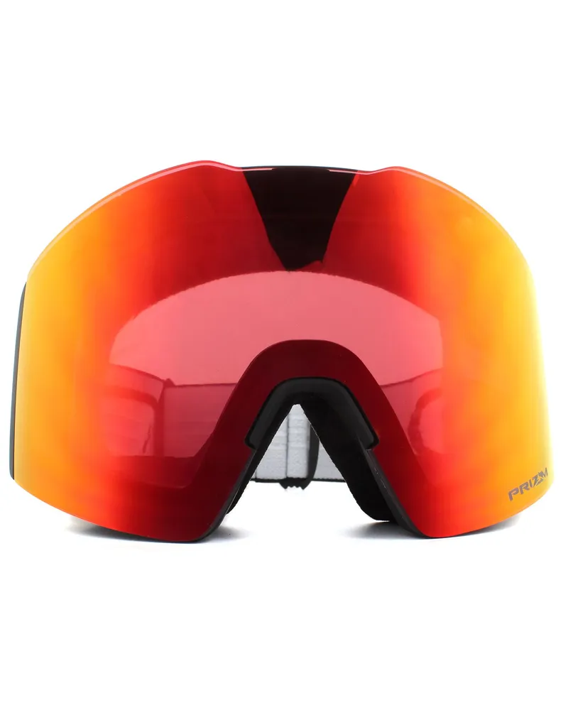 Oakley Skibrille Fall Line XL OO7099-02 Mattschwarz Prizm Snow Torch Iridium Schwarz