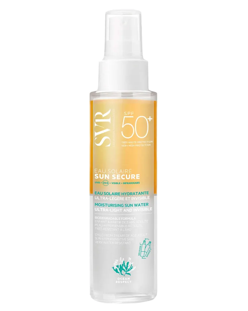 SVR Sun Secure SPF50+ Ultra-Leichte Unsichtbare Sonnencreme 100ml 