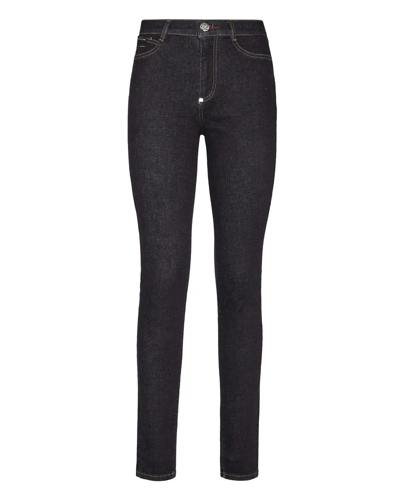 Philipp Plein Jeggings Dunkelblau