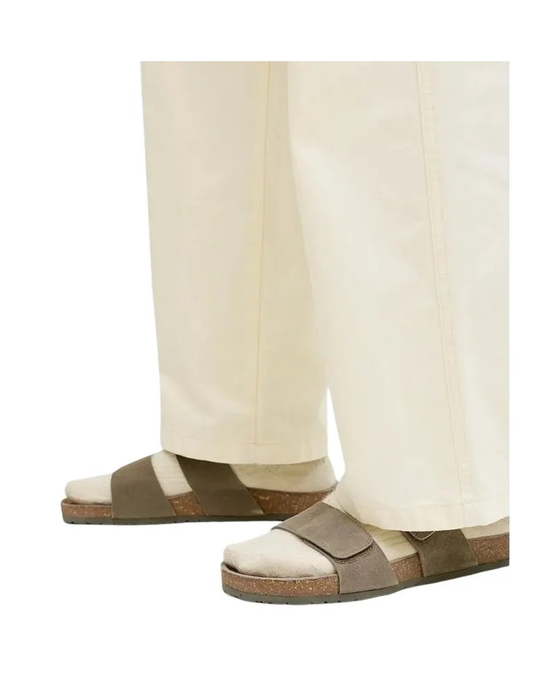 Jack & Jones Jack And Jones - "Malta" Sandalen für Herren, Wildleder (Martini Olive Waldgrün