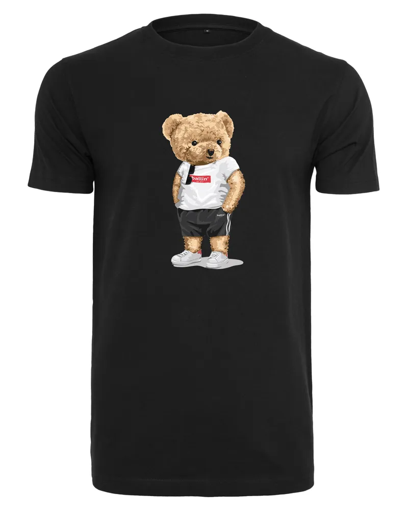 Ballin Bear Summer Vibe Tee von  Est. 2013 in der farbe Schwarz und in größe L Schwarz