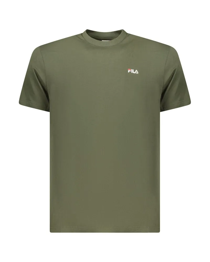 Fila Verde Bio-Baumwolle Herren T-Shirt Grün