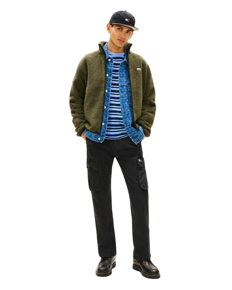 Tommy Hilfiger Otis" Cargo-Hose für Herren (Schwarz Schwarz
