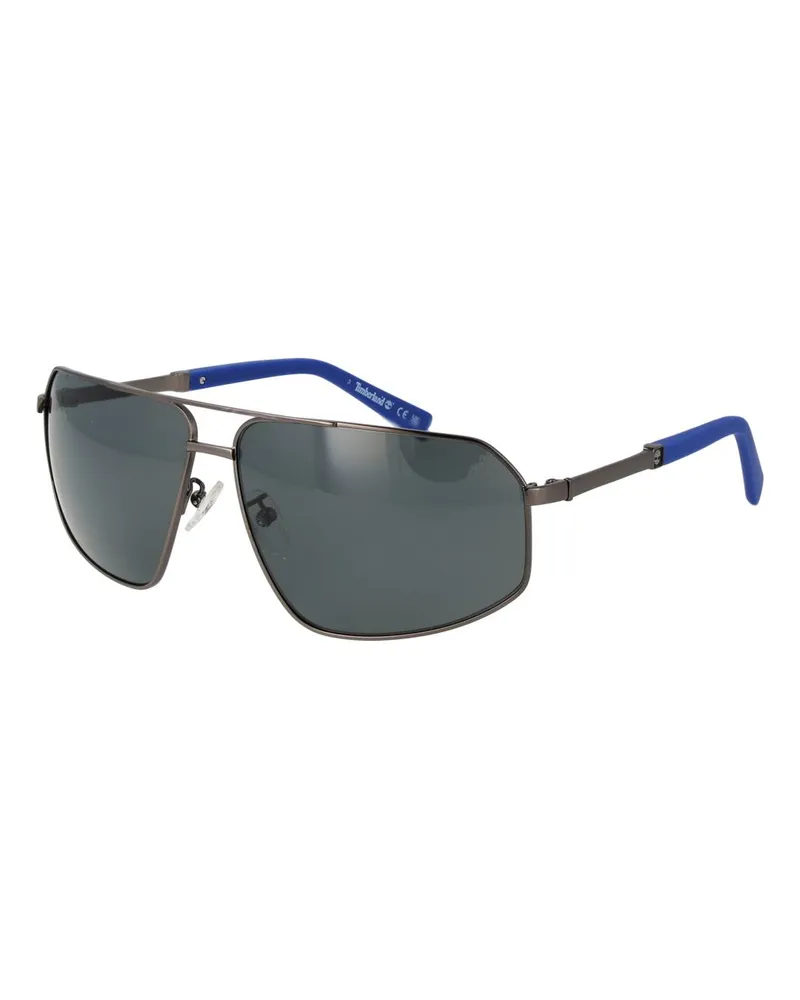 Timberland Graue Metall-Sonnenbrille 