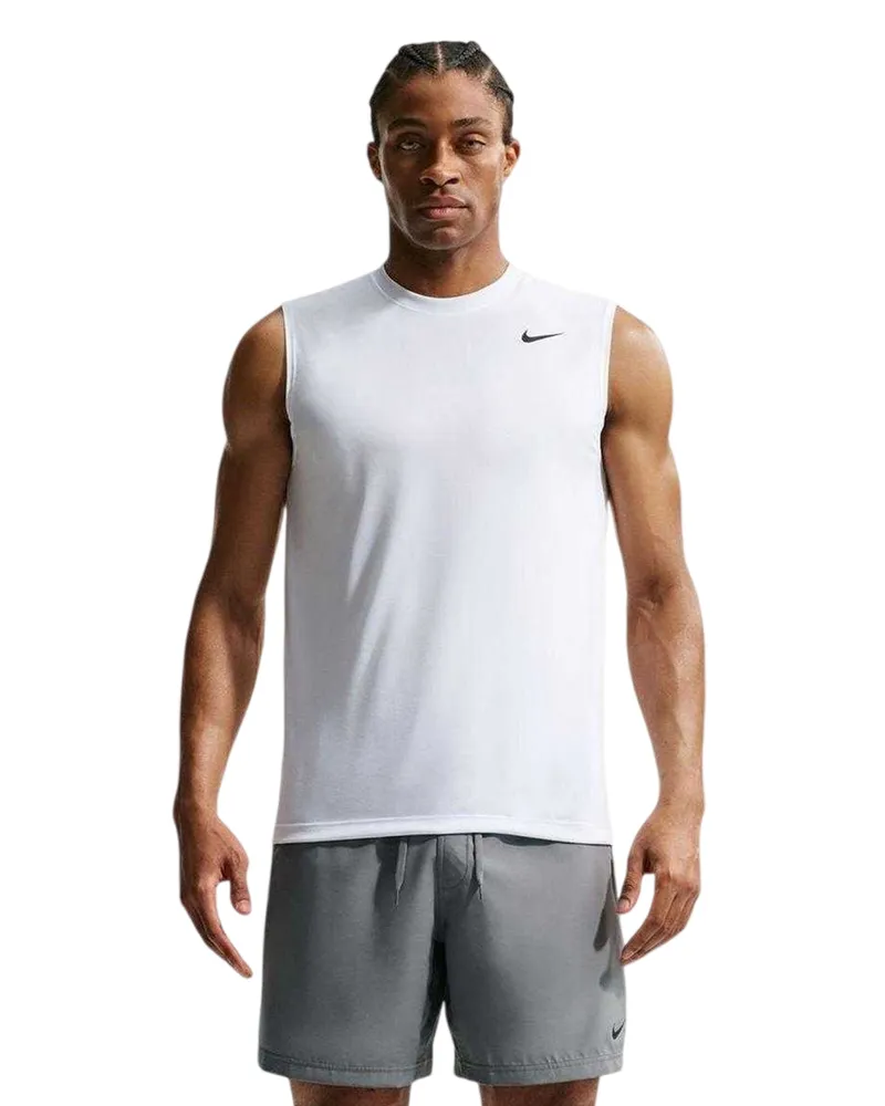Nike Legend" Ärmelloses Oberteil für Herren, Training (Weiß Weiß