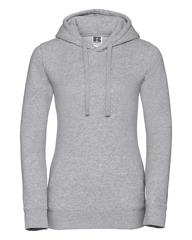 Russell Athletic Russell Damen Kapuzenpullover, 3lagig (Hellgrau Grau
