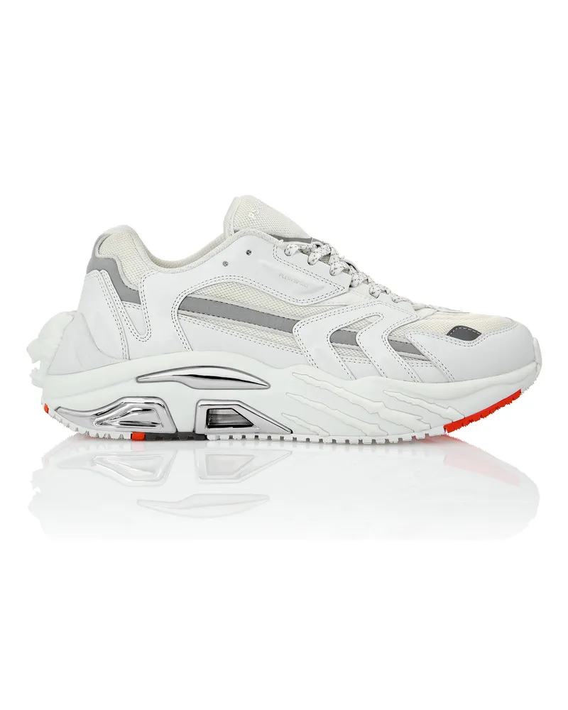 Philipp Plein Runner Sneaker The Scratch Weiß