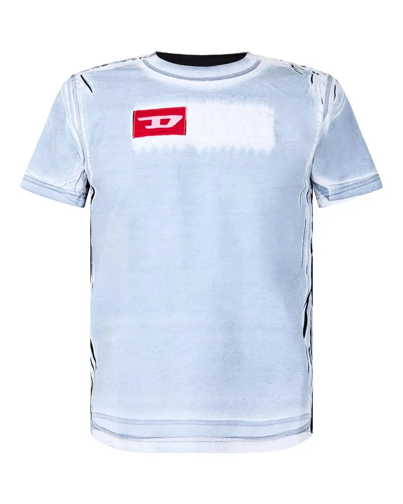 Diesel T-Regs N5" T-Shirt für Herren (Weiß Weiß