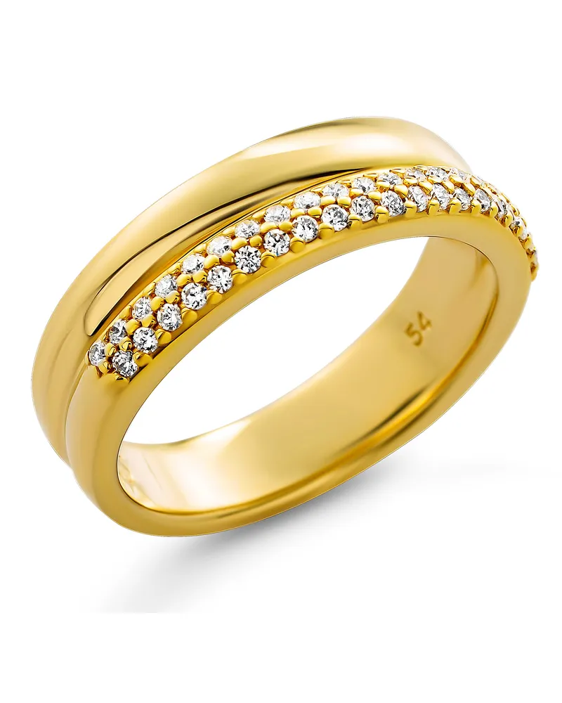 Orphelia Emily' Damen-Ring aus 925er Sterlingsilber – Gold ZR-7581/G Gold