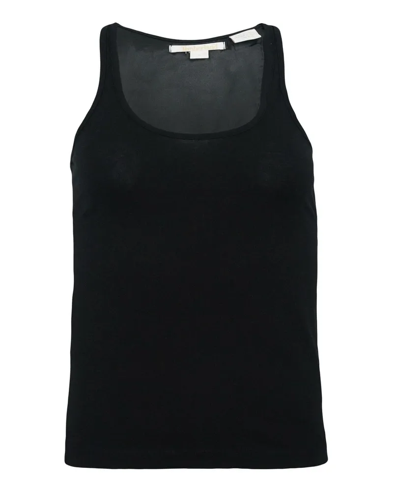 Timberland Womens Tank Seideneinsatz Top Weste Schwarz A0081 001 Schwarz
