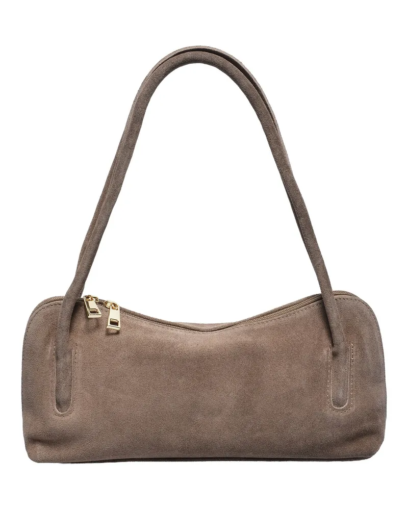 Luisa Vannini Beige Rindsledertasche Beige