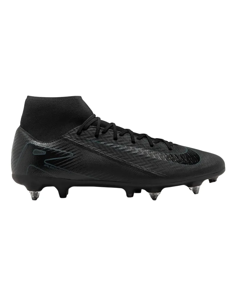 Nike Mercurial Superfly 10" Fußballschuhe für weichen Boden für Herren (Schwarz/Grün Schwarz