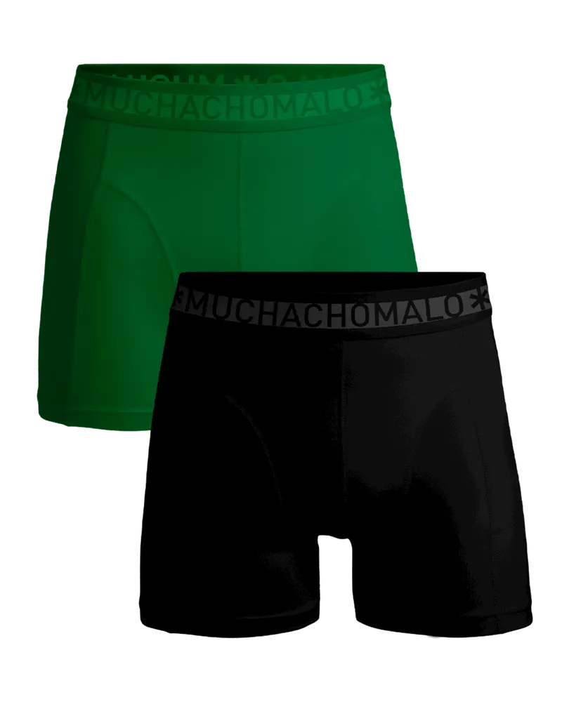 Muchachomalo Herren Boxer Shorts - 2er Pack - Herren Unterwäsche Mehrfarbig