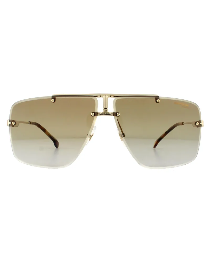 Carrera Lunettes De Soleil  1016/S J5G 86 Dégradé Vert Or Gold