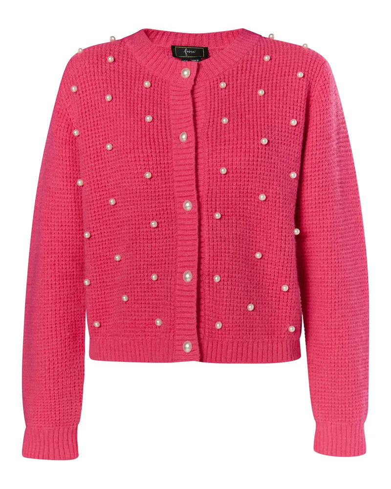 FAINA Strickjacke Damen Rosa Rosa