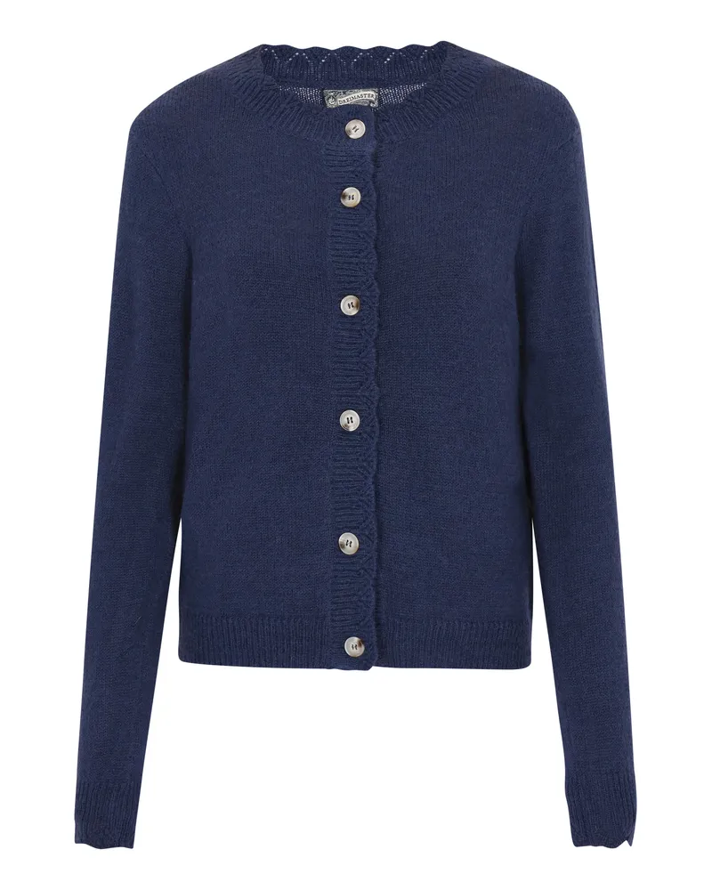 DreiMaster Strickjacke Frauen Marine Marineblau