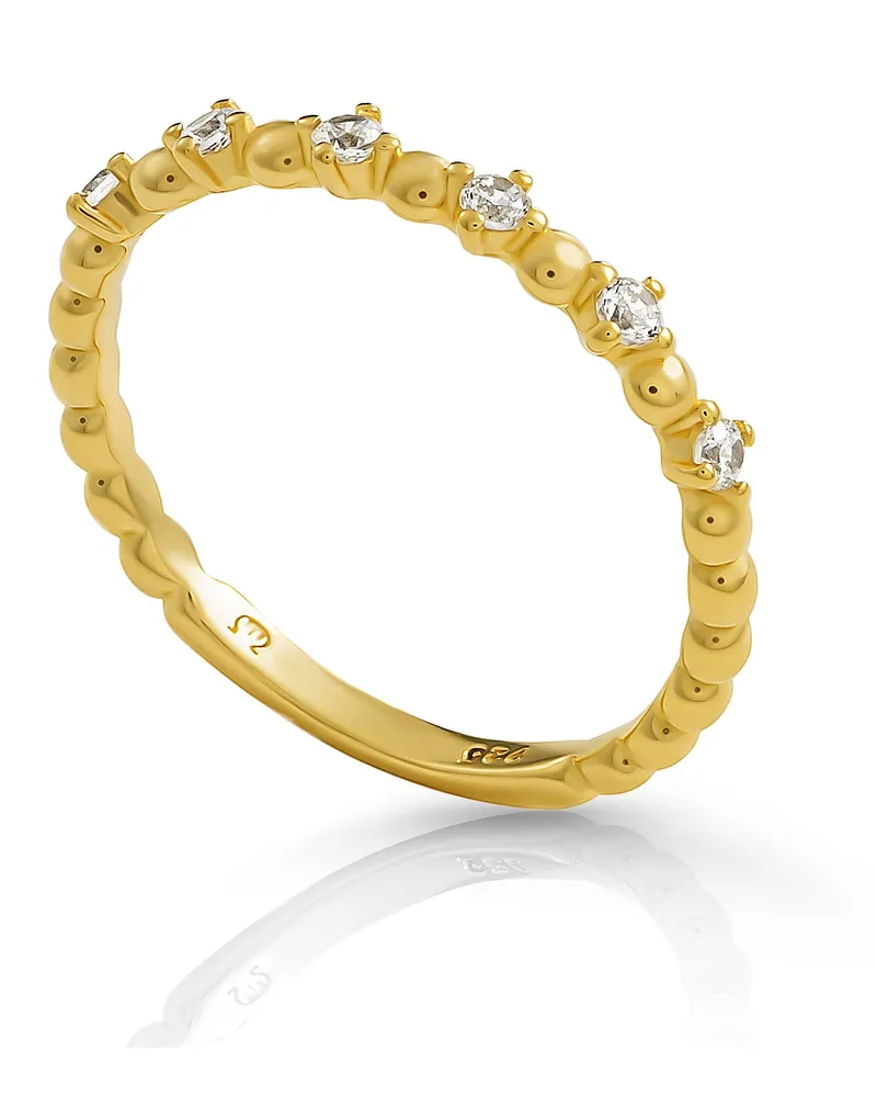 Orphelia Signature' Damen-Ring aus 925er Sterlingsilber – Gold ZR-7535/G Gold