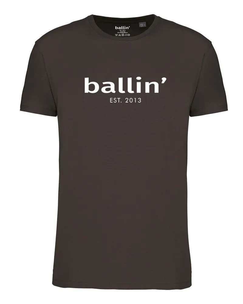 Ballin Regular Fit Shirt von  Est. 2013 in der farbe Grau und in größe 3XL Grau