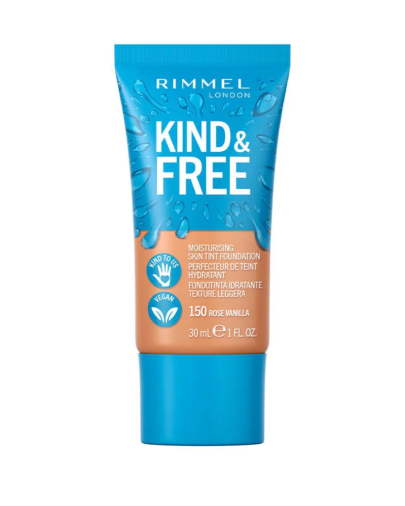 Rimmel London Kind & Free Skin Tint Foundation #150-rose Vanilla 30 ml 