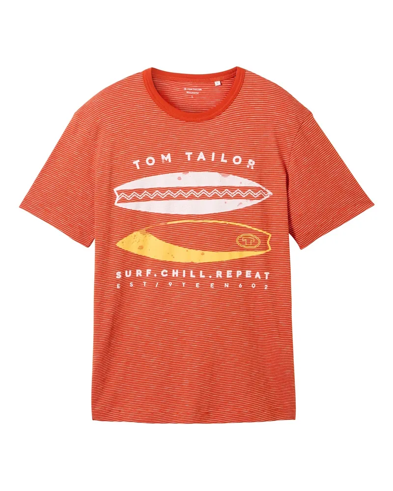 Tom Tailor T-Shirt Orange