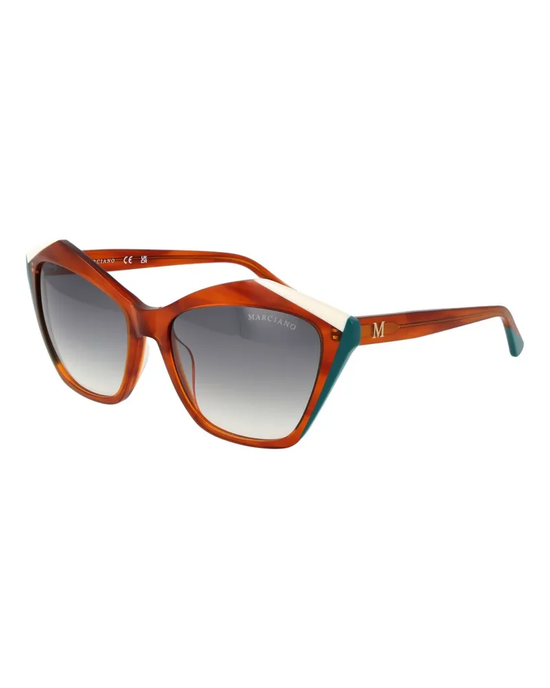 Guess Marciano Sonnenbrille aus Acetat - Kupfer Kupfer