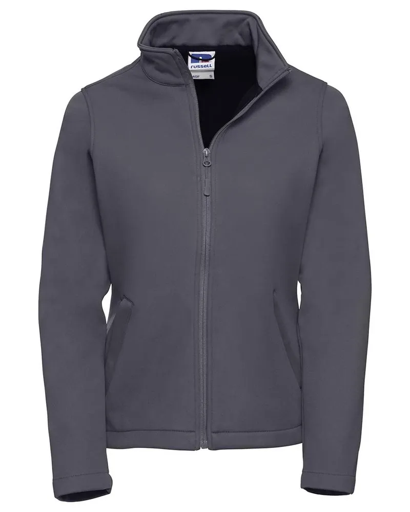 Russell Athletic Russell Damen Smart Softshell-Jacke (Grau Dunkelgrau