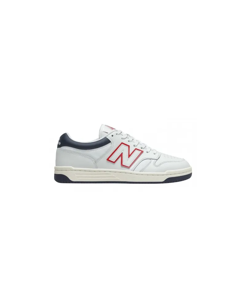 New Balance BB480" Sneaker für Herren, Flach (Weiß Weiß