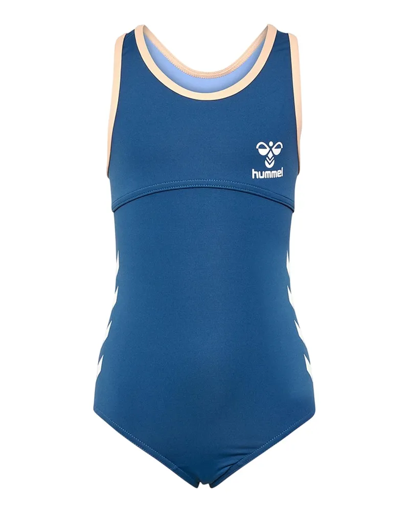 hummel Bell" Badeanzug für Mädchen (Dunkles Jeansblau Blau