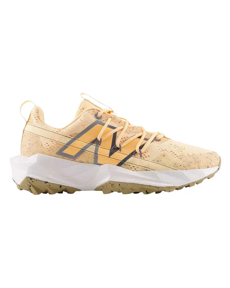 New Balance Tektrel" geometrisches Design Sneaker für Damen (Weiß/Pfirsich Weiß