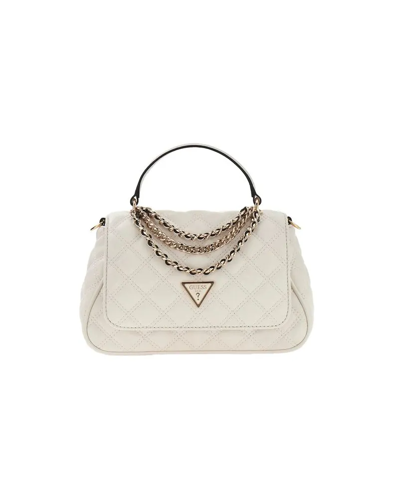 Guess Handtasche Off White Weiß