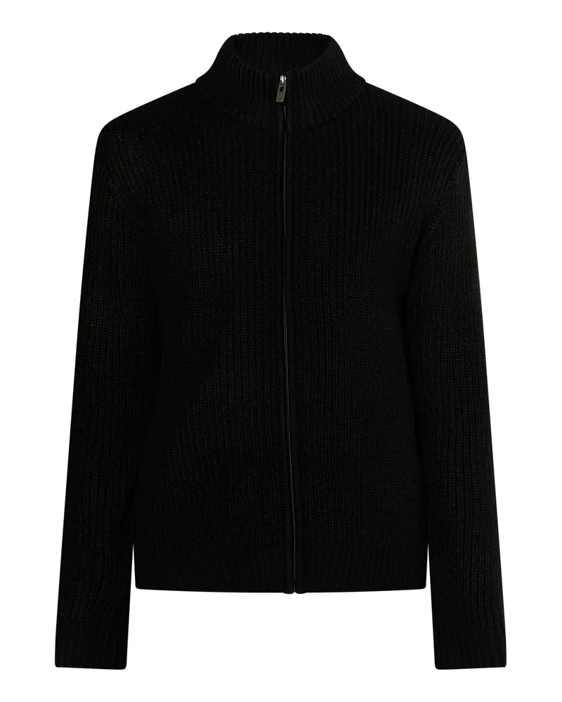 My Mo Cardigan Herren Schwarz Schwarz