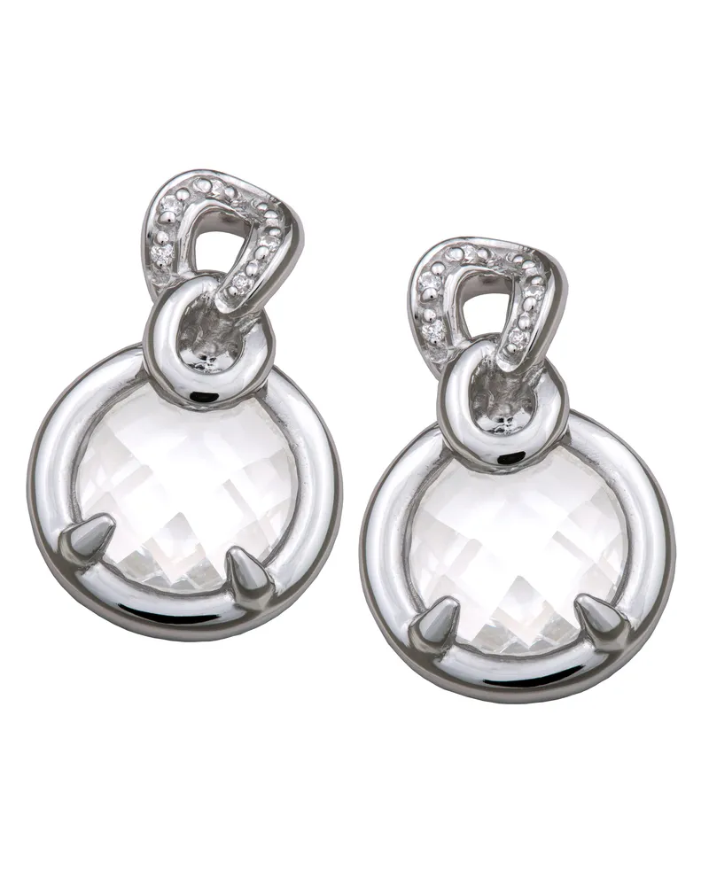 Orphelia Ohrstecker für Damen, 925 Sterlingsilber, Silber ZO-5905 Silber