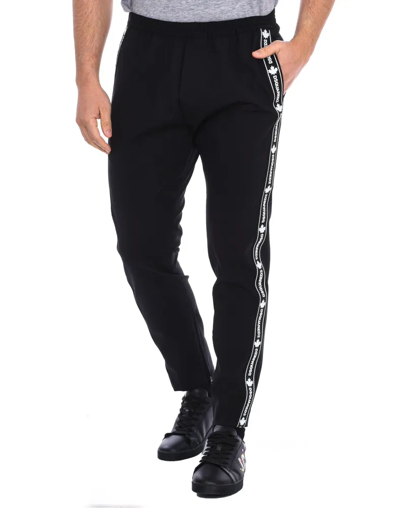 Dsquared2 Herren-Sporthose S74KB0449-S40320 Schwarz