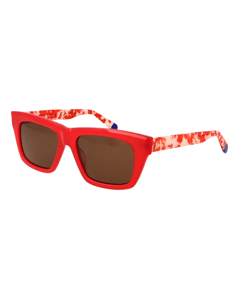 Benetton Benetton Sonnenbrille BE5079 205 54 Rot