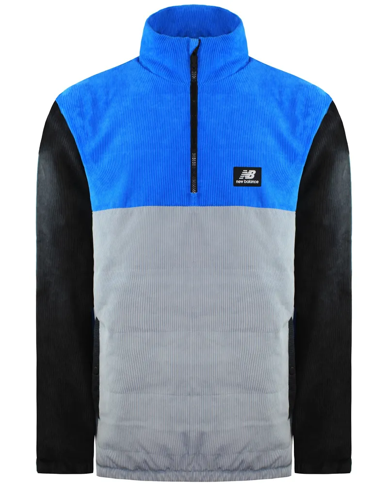 New Balance Relaxed Herren Blau/Grau Jacke Blau