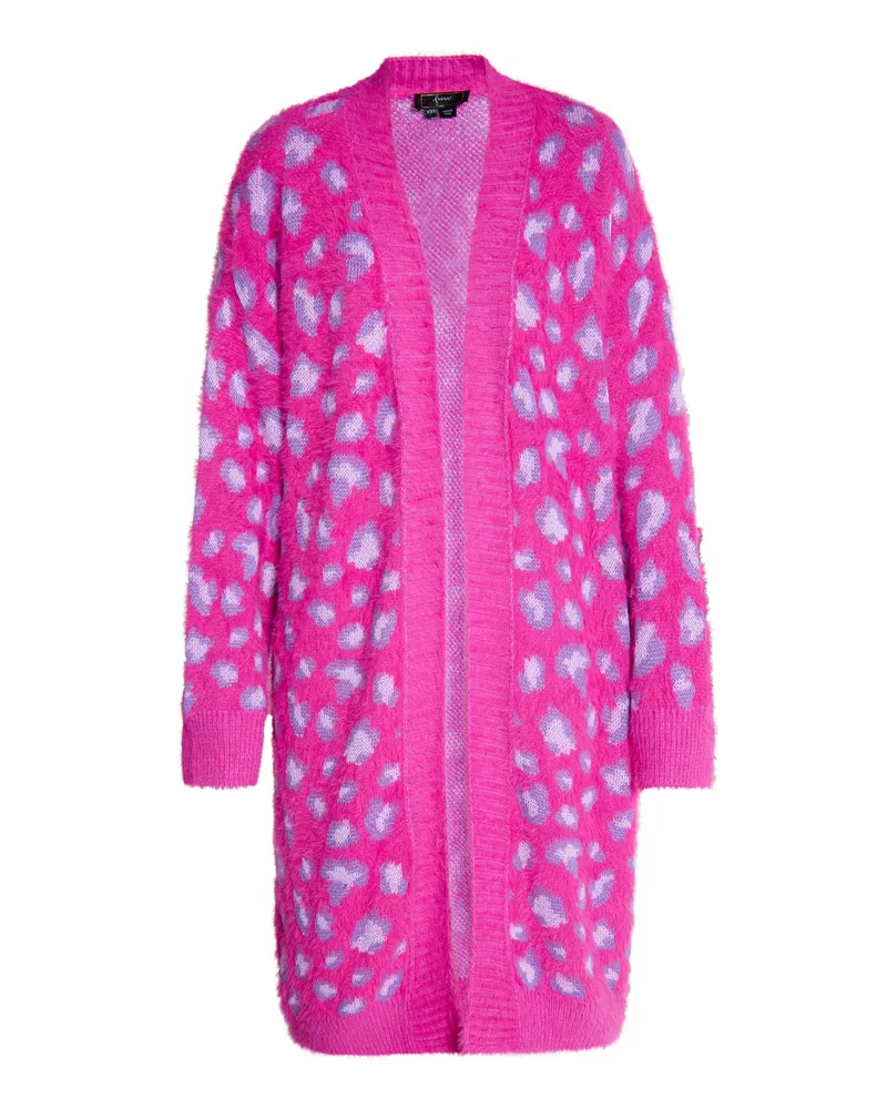 FAINA Strickjacke Damen Rosa Mehrfarbig Mehrfarbig