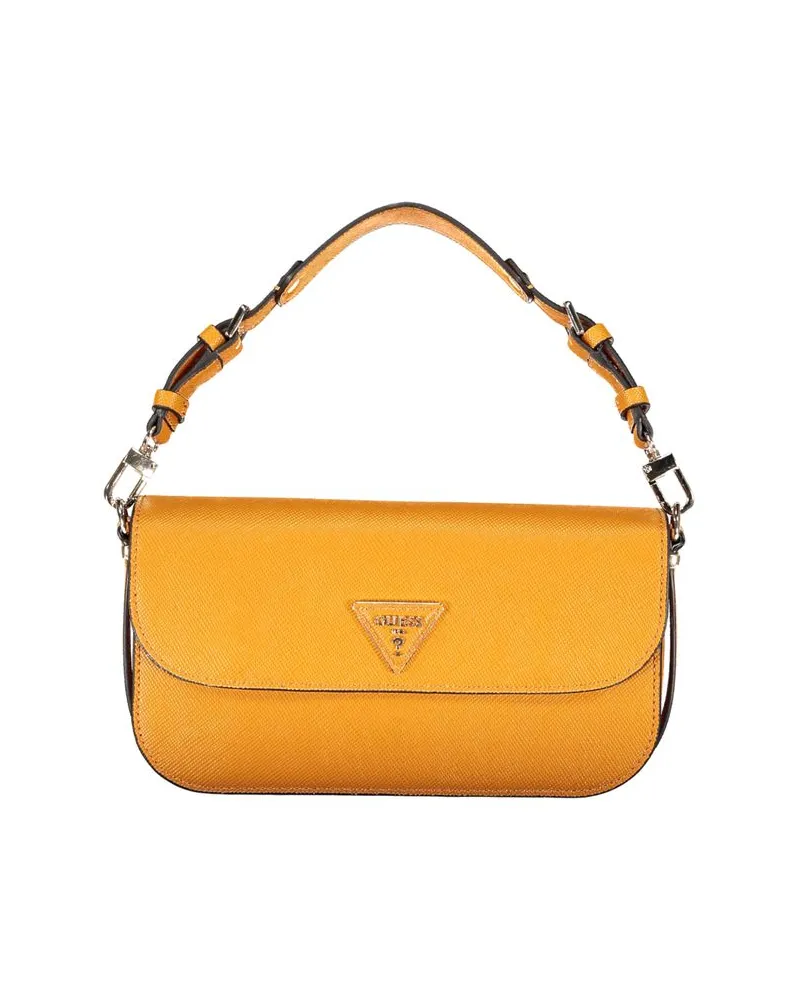 Guess Orange Polyethylen-Handtasche Orange