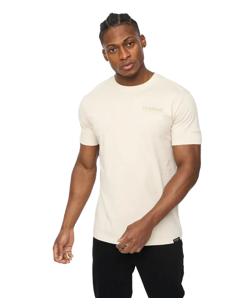 CrossHatch Simtanks" T-Shirt für Herren (Neutral Creme