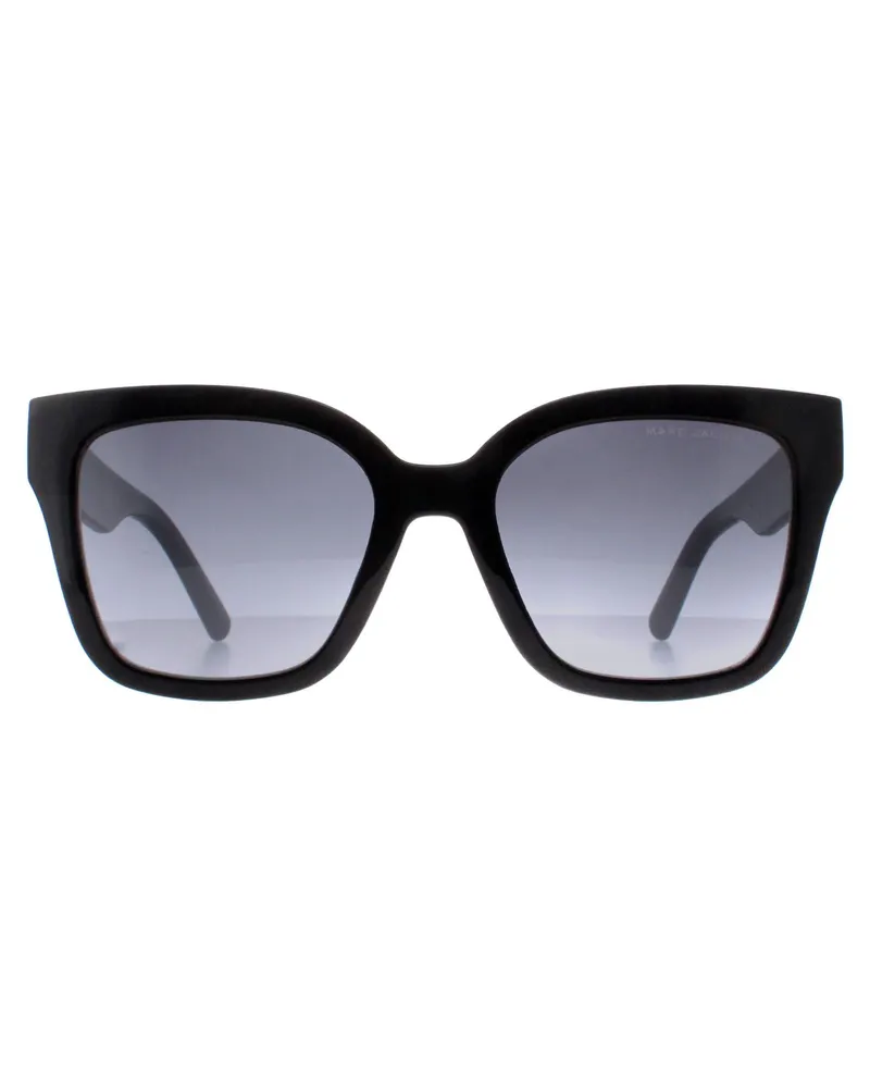 Marc Jacobs Square Womens Glänzend Schwarz Dunkelgrau Gradient MARC 658/S Schwarz