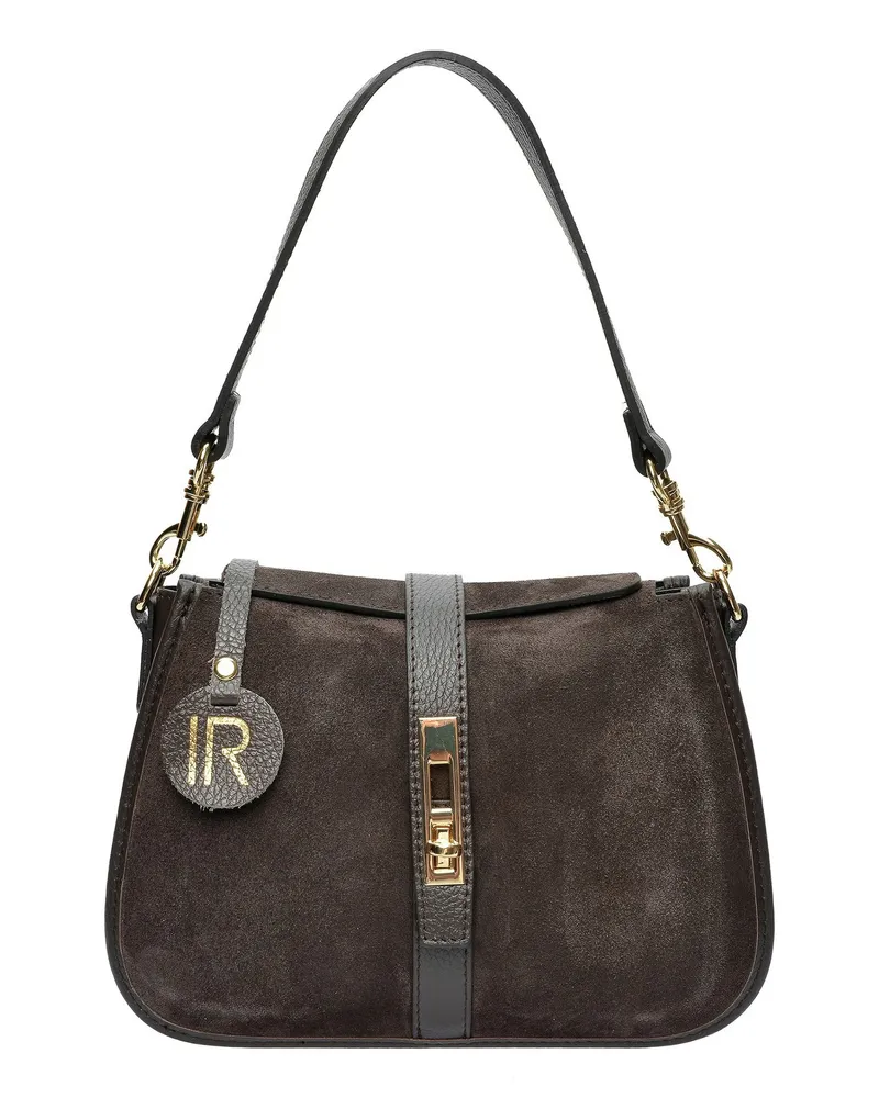 Isabella Rhea Kastanienbraun Rindsledertasche Dunkelbraun
