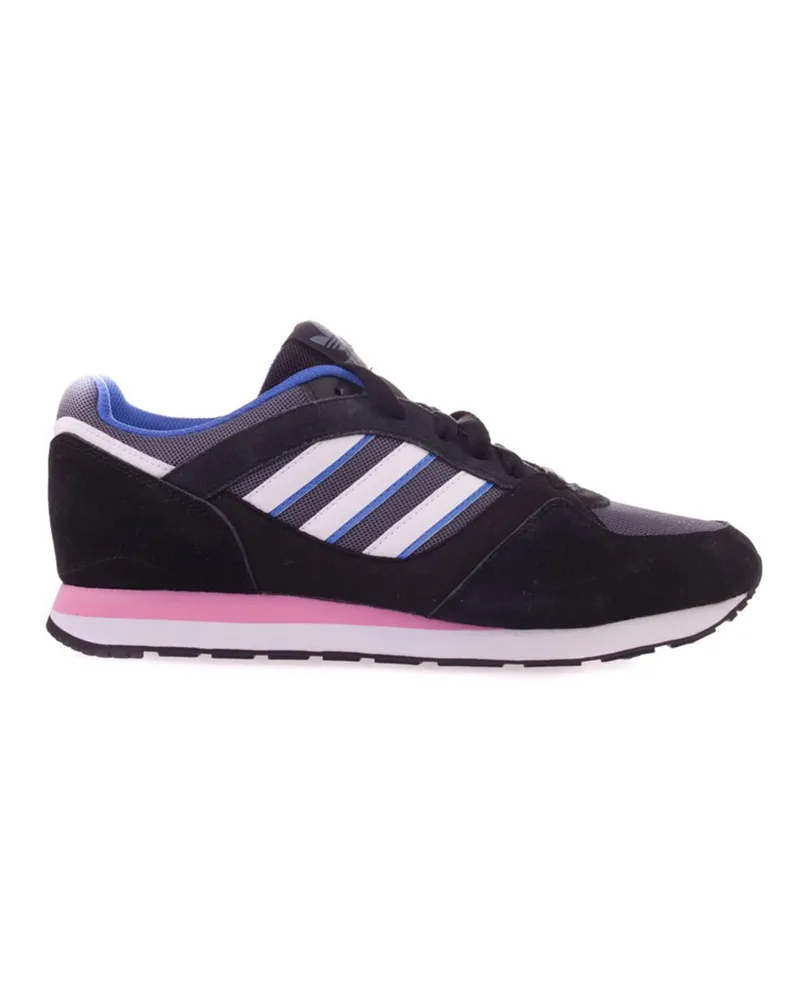 adidas zx 100 womens schwarze Trainer Schwarz