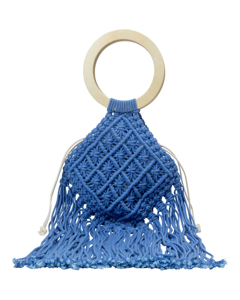 IZIA Handtasche Damen blau Blau