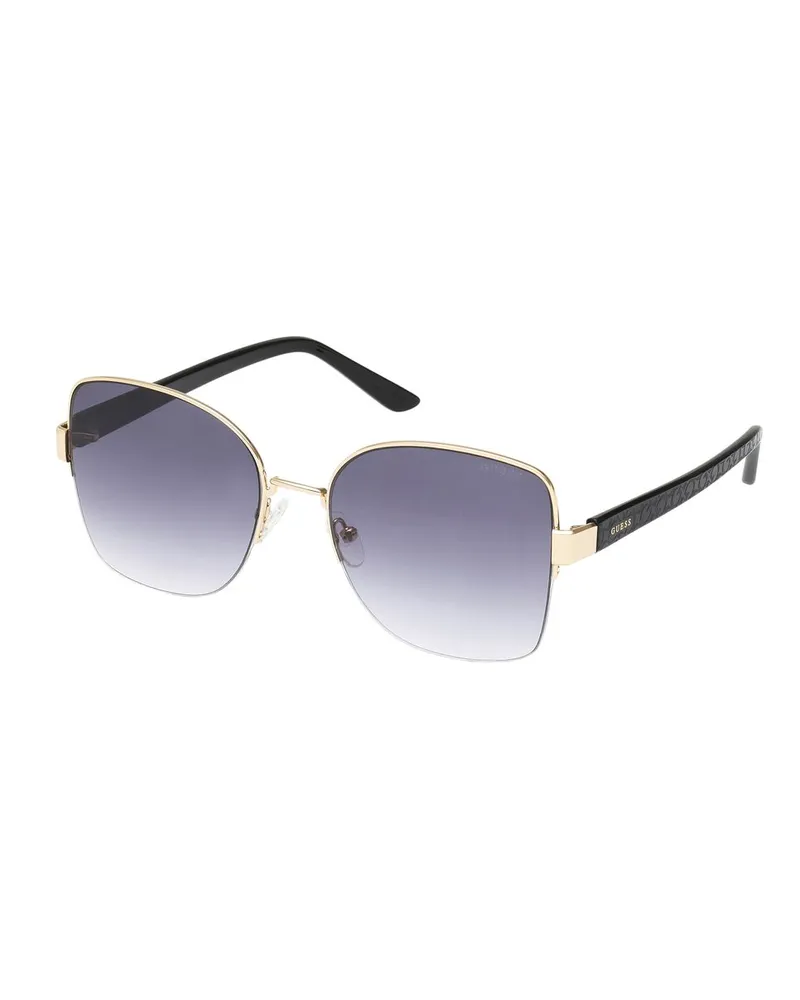 Guess Goldene Metall-Sonnenbrille Gold