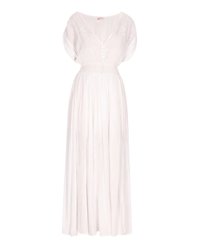 IZIA Kleid Damen Wollweiß Wollweiß