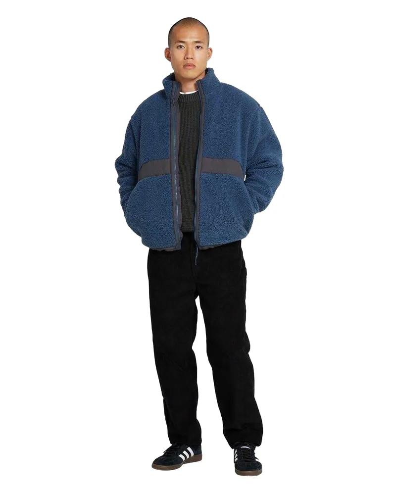 Farah 1920 Elias" Sweatshirt für Herren, Durchgehender Reißverschluss, Regulär (Tiefblau Blau