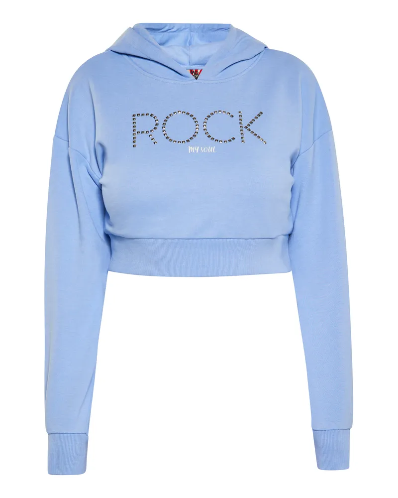 My Mo Kapuzenpullover Damen blau Blau
