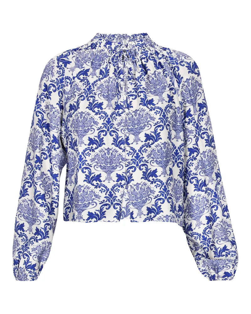 DreiMaster Bluse für Damen - Marineblau Marineblau