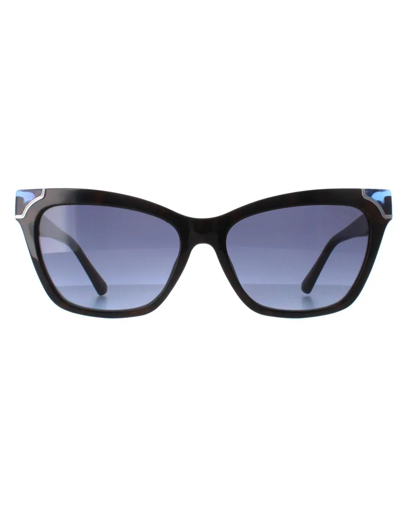 Guess GU7840 53W blond havana blauw gradiÃ«nt zonnebril Braun